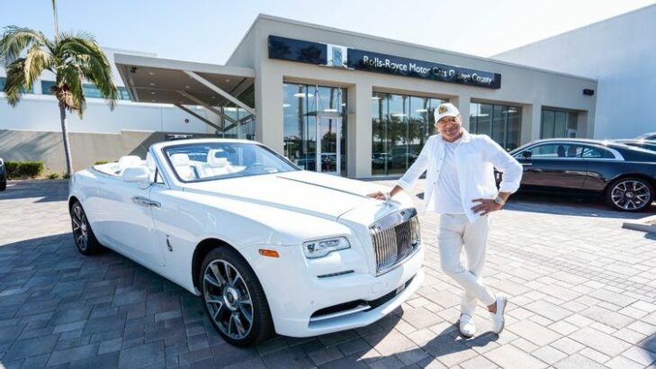 Manny Khoshbin Rolls Royce Dawn