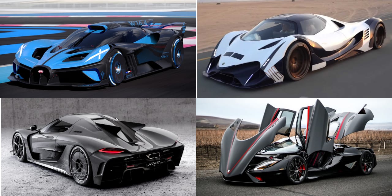 Top 10 Fastest Production Cars