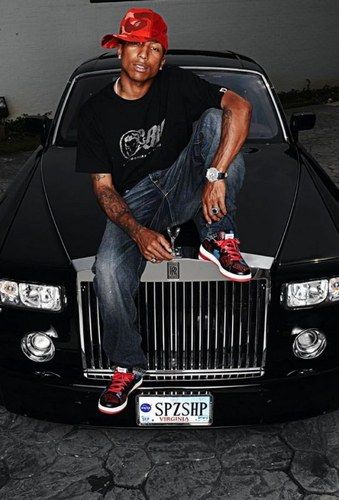 Pharrell Williams Rolls Royce Phantom