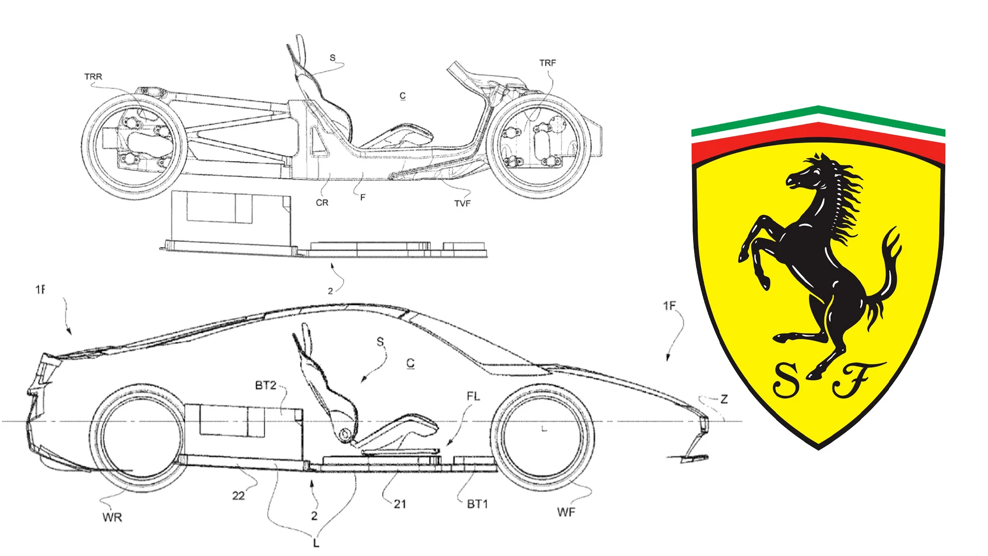 Ferrari Patent For EV Cars