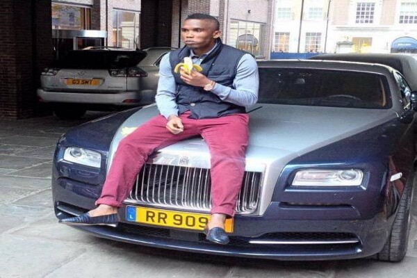 Samuel Eto'o Rolls Royce Wraith