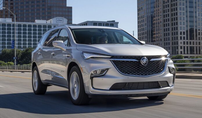 2022-buick-enclave-running-on-urban-city-roads