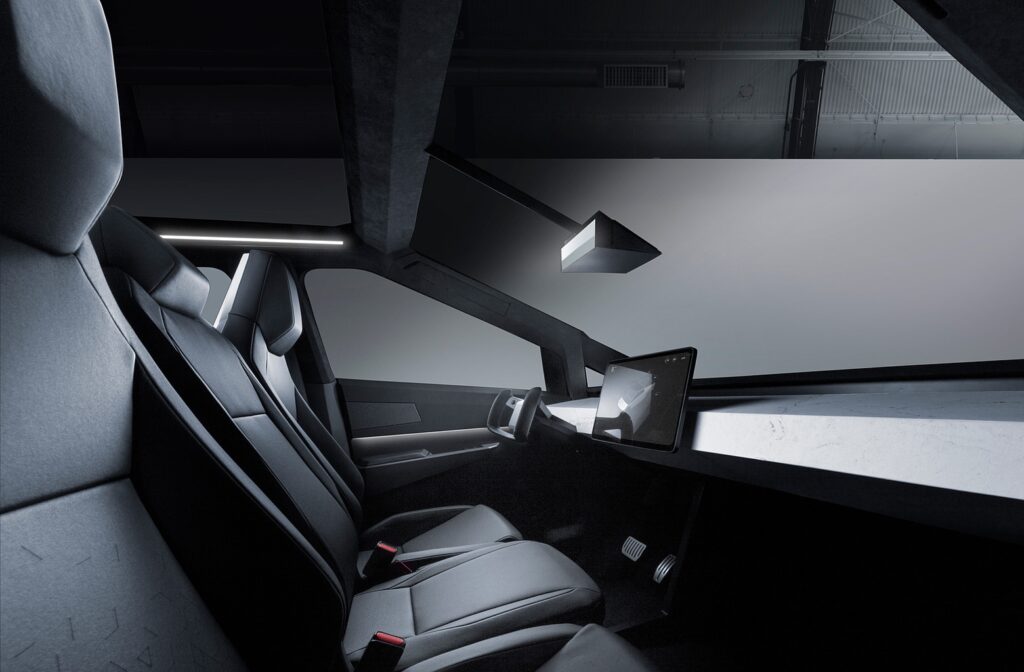 2023-tesla-cybertruck-interior-photo-front-seats-and-dashboard