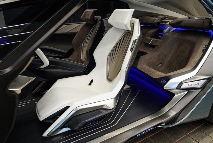 Lexus LF-30 Electrified Concept - Seats