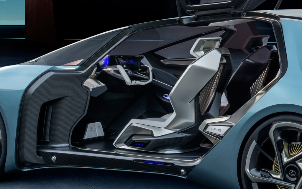 Lexus LF-30 Electrified Concept - Open Side View