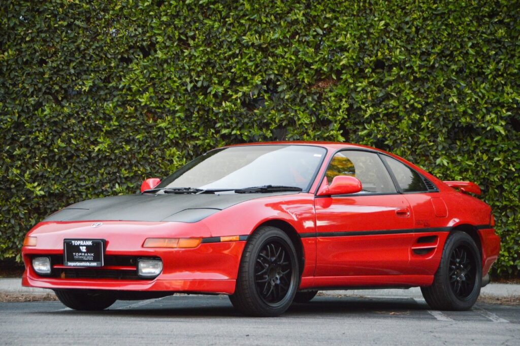 1992-toyota-mr2-in-red-three-quarters