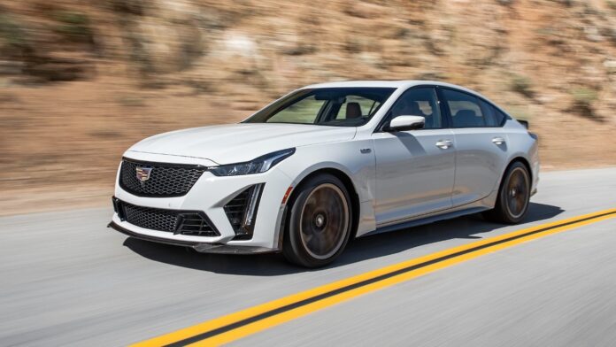 2022-cadillac-ct5-v-blackwing-in-white-running