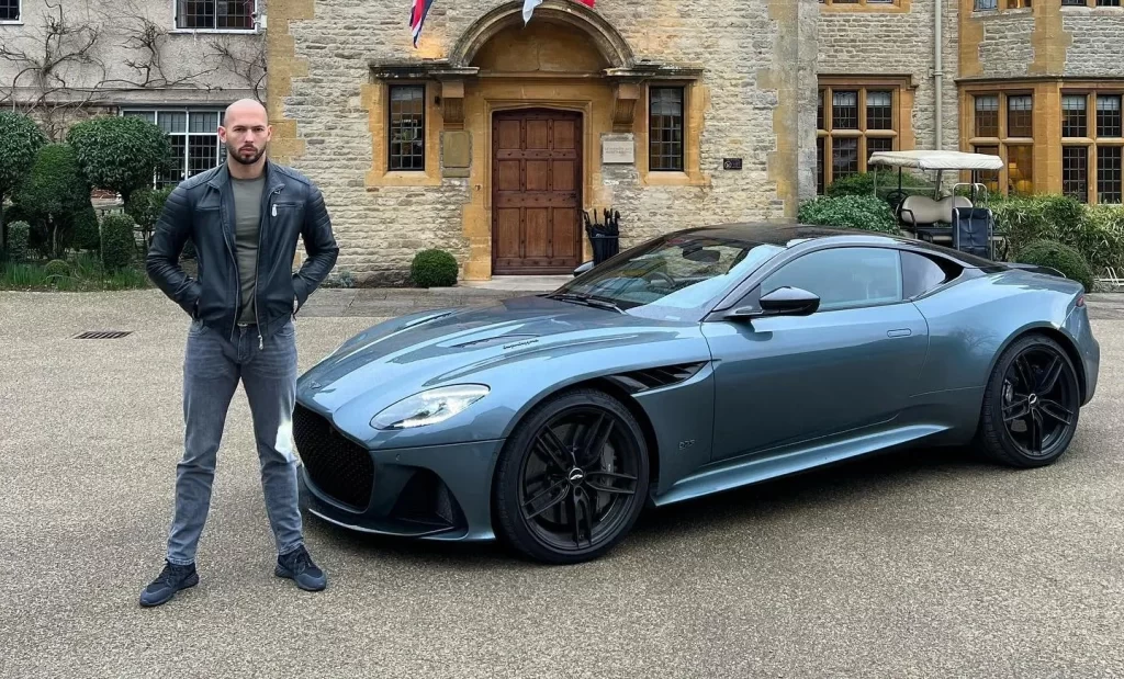 Andrew Tate's Aston Martin