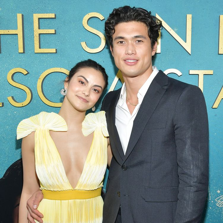 Charles Melton with his Girlfriend, Camila Mendes