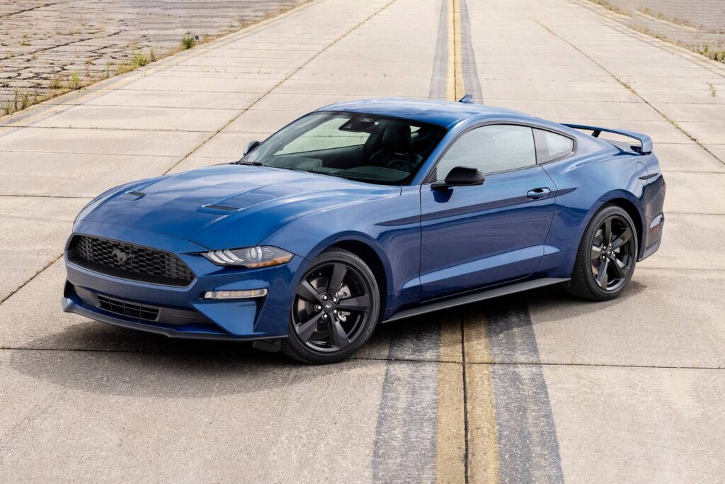 Ford Mustang Blue
