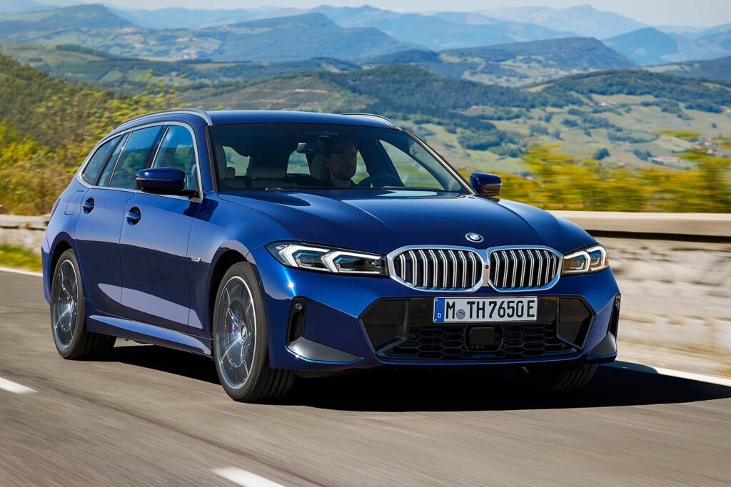 BMW 3-Series Touring blue