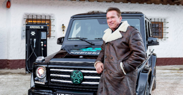 Arnold Schwarzenegger Kreisel