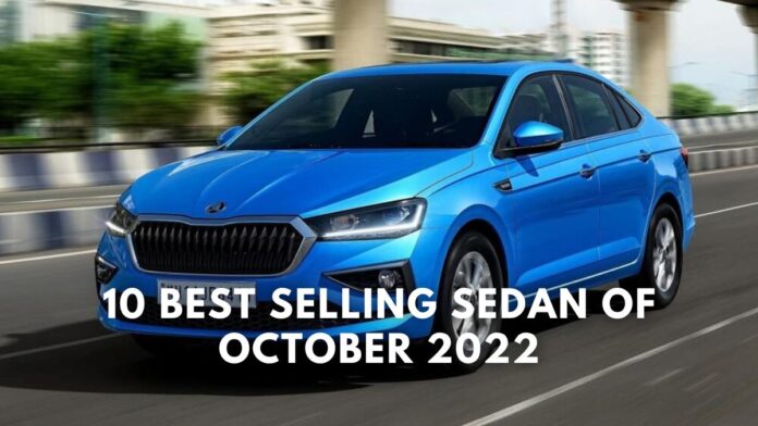10 Best Selling Sedan Of October 2022