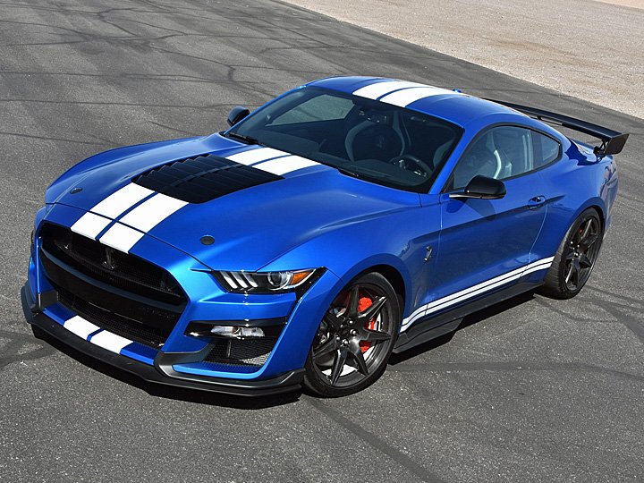 Ford Mustang Shelby GT500 Blue