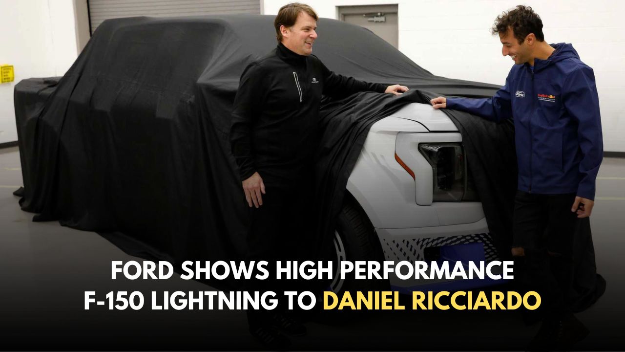 Daniel Ricciardo Ford F-150 Lightning