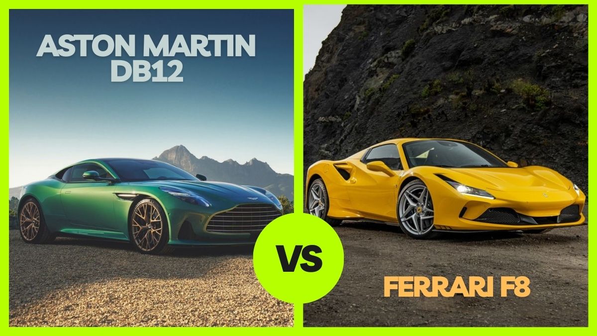 2024 Aston Martin DB12 vs 2023 Ferrari F8
