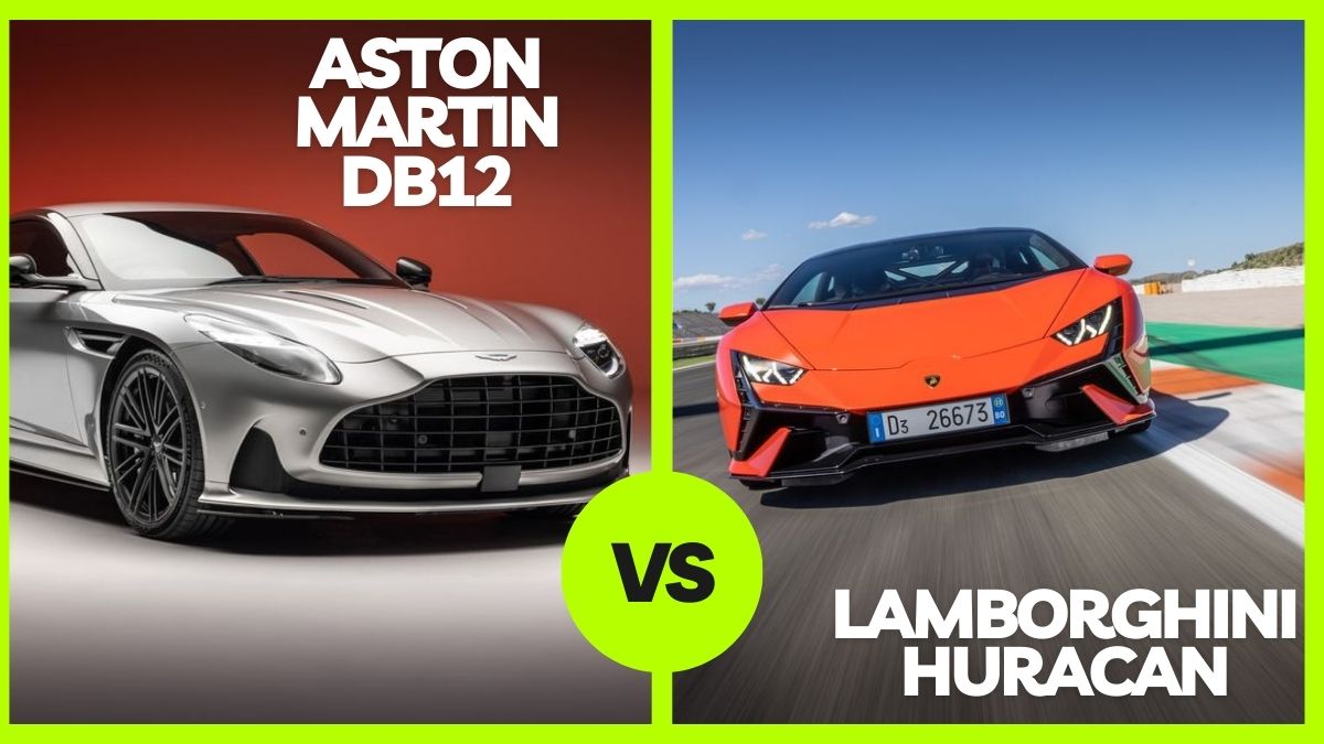 2024 Aston Martin DB12 vs Lamborghini Huracan