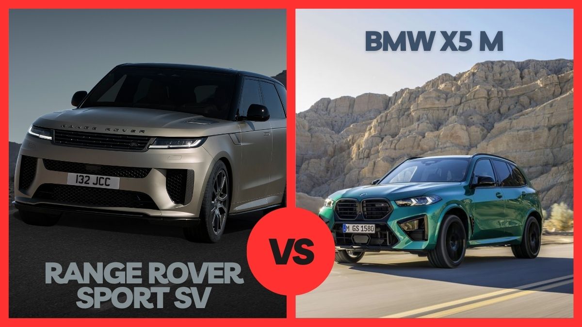 2024 Range Rover Sport SV vs BMW X5 M Comparison Difference