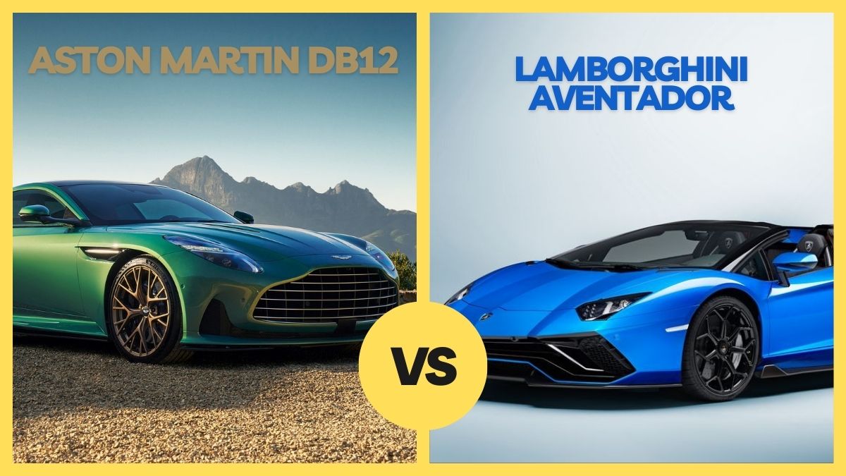 2024 Aston Martin DB12 VS Lamborghini Aventador