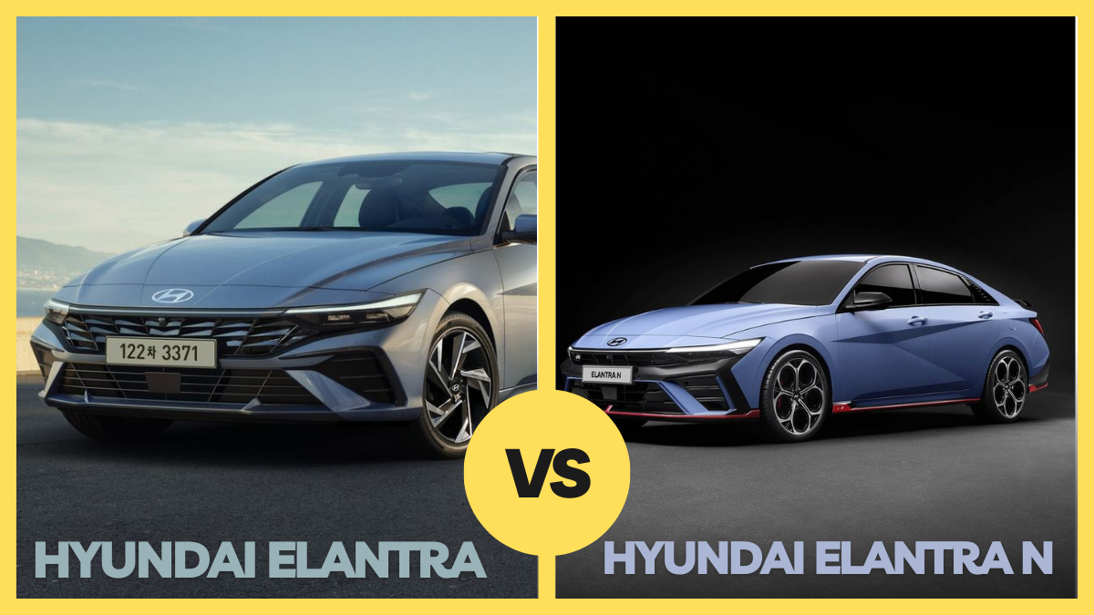 2024 Hyundai Elantra VS Hyundai Elantra N Comparison Difference