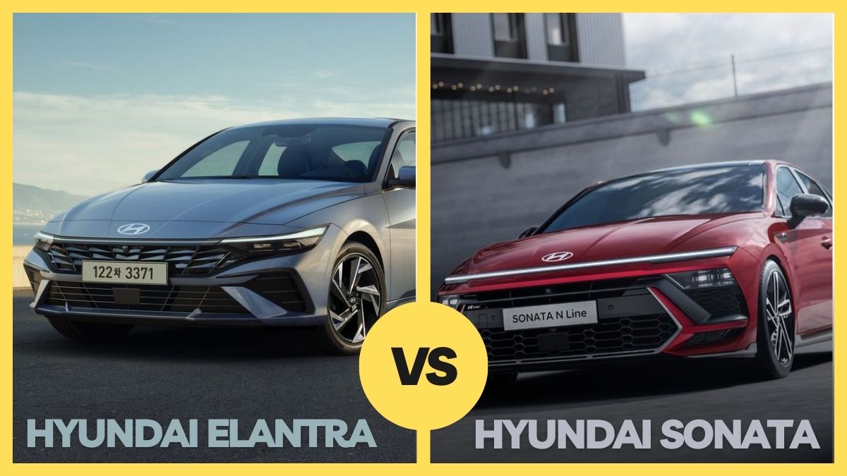 2024 Hyundai Elantra VS Hyundai Sonata Comparison Difference