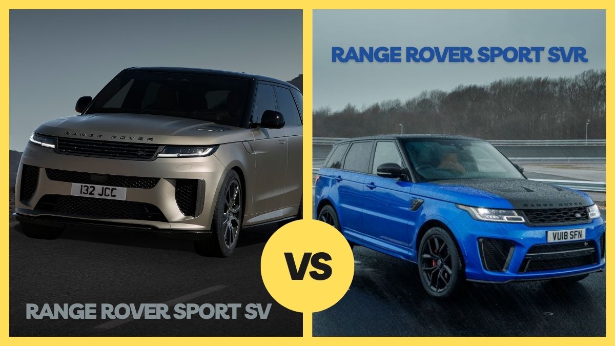 2024 Range Rover Sport SV VS Range Rover Sport SVR