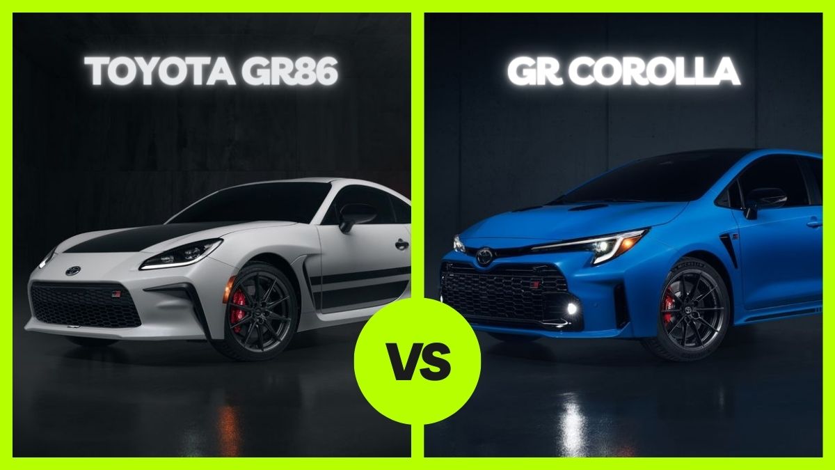 2024 Toyota GR86 VS Toyota GR Corolla Comparison 21Motoring