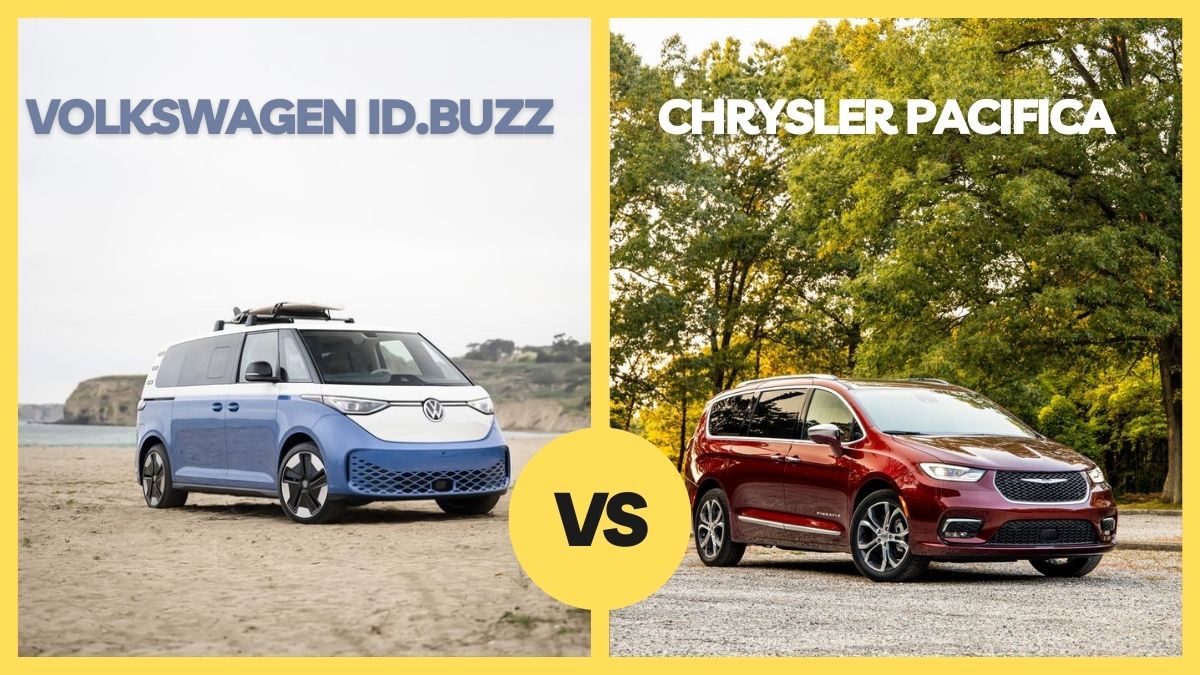 2025 Volkswagen ID.Buzz vs 2023 Chrysler Pacifica