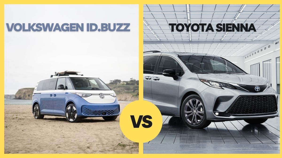 2025 Volkswagen ID.Buzz vs 2023 Toyota Sienna