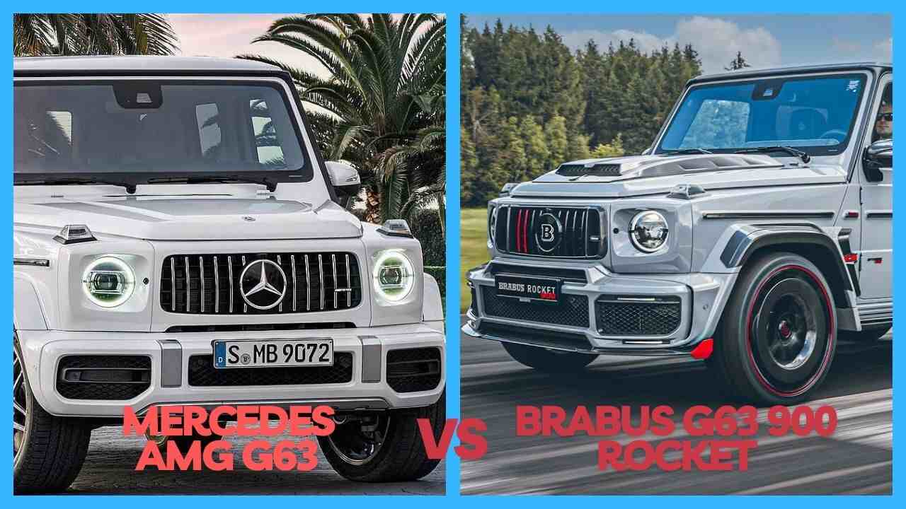 Brabus-G63-900-Rocket-vs-Mercedes-AMG-G63-Comparison