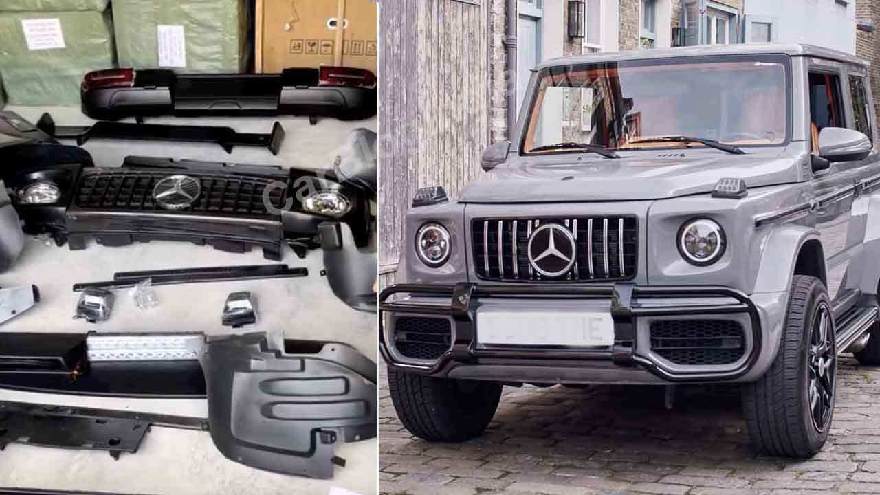 Maruti-Jimny-to-a-Mercedes-G63-Conversion-kit