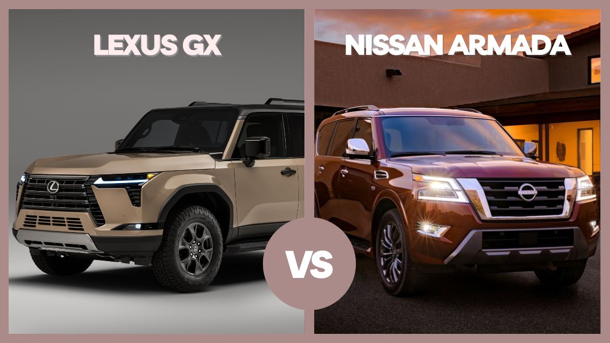 2024 Lexus GX VS Nissan Armada/Patrol Comparison Difference