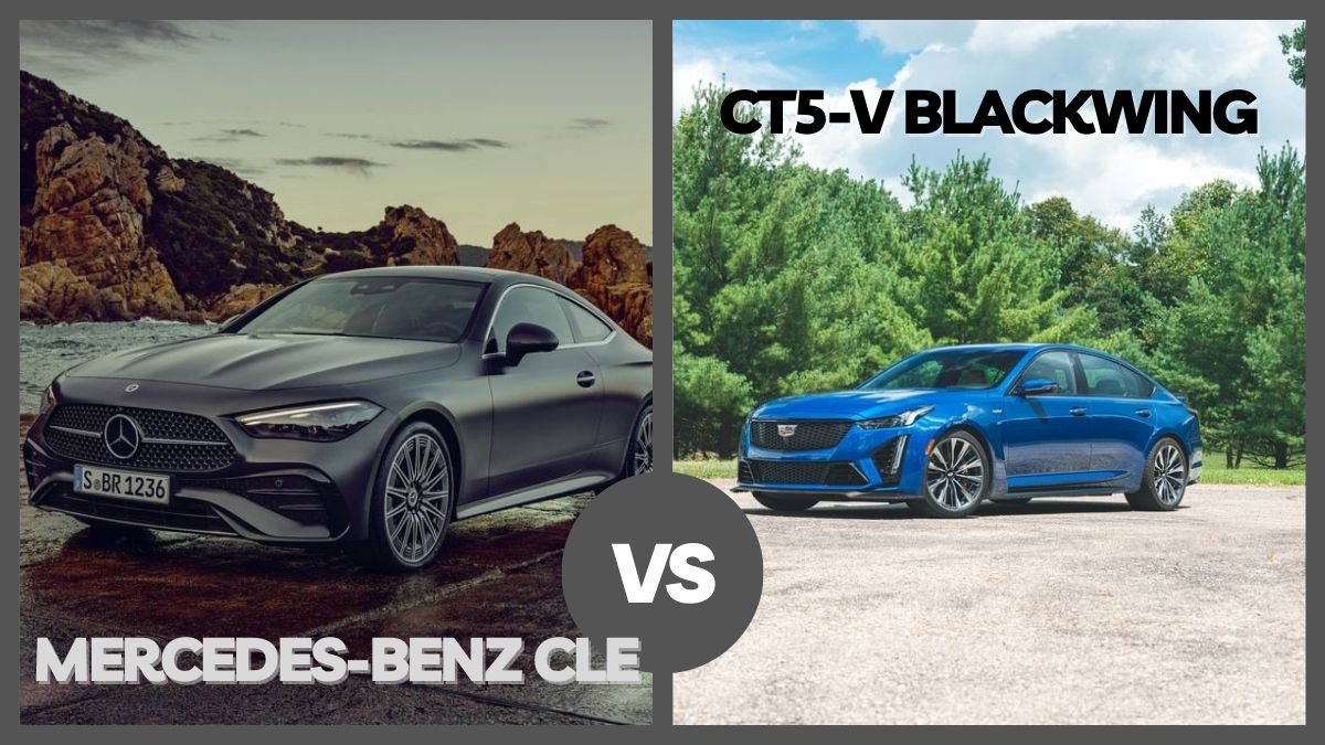 2024 Mercedes-Benz CLE VS Cadillac CT5-V Blackwing