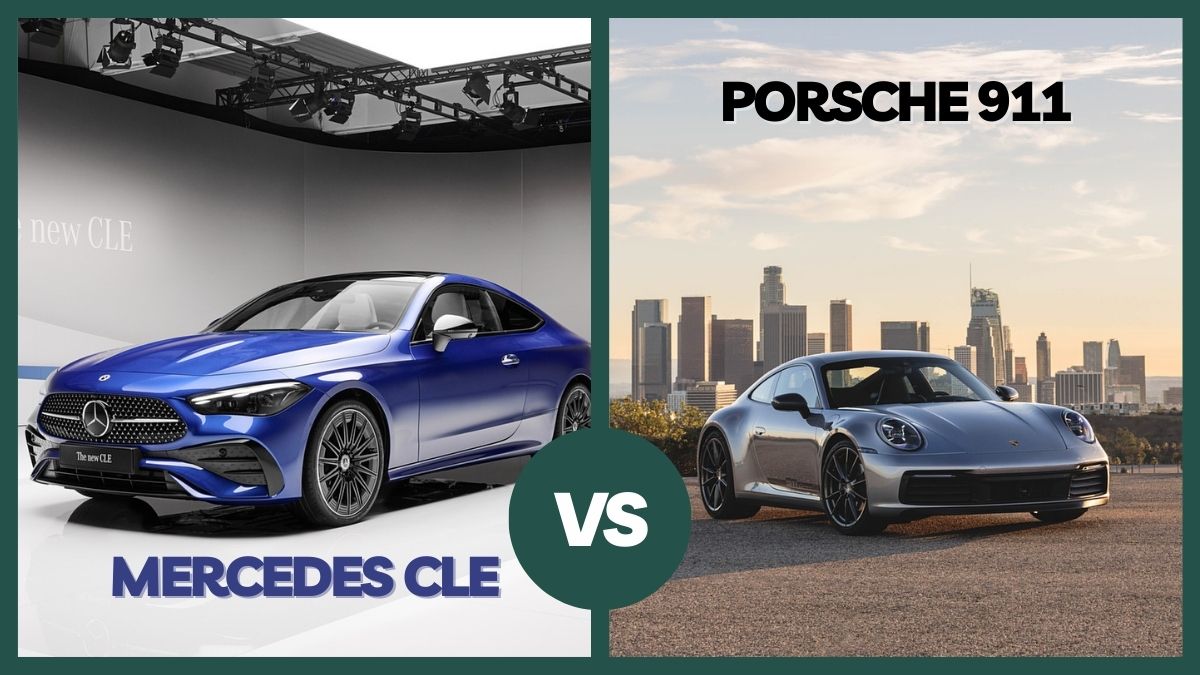 2024 Mercedes CLE vs Porsche 911