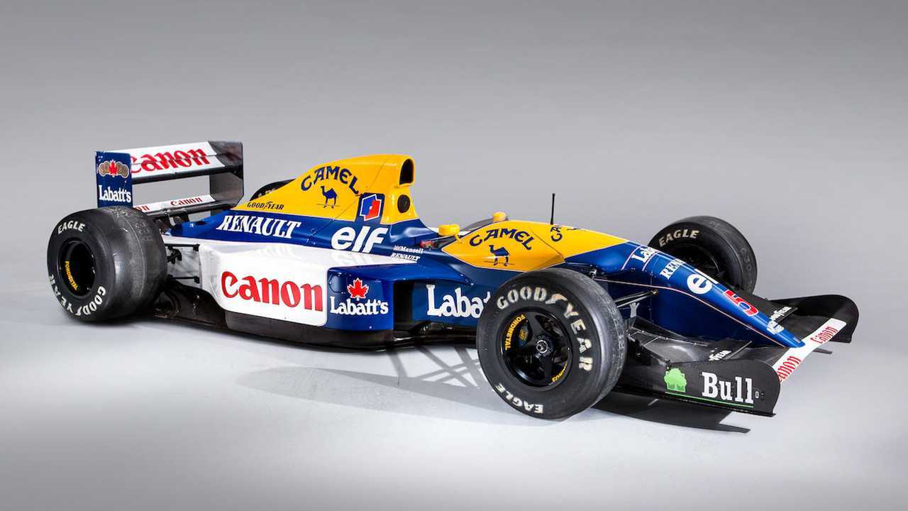 Nigel-Mansell's-1992-Williams-FW14B