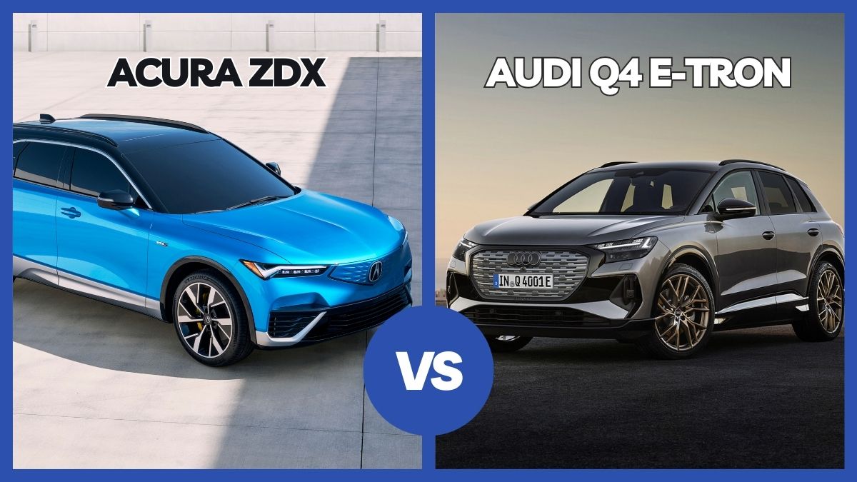 2024 Acura ZDX vs Audi Q4 e-Tron
