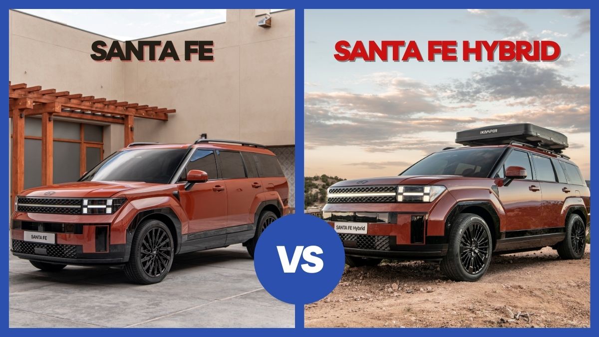 2024 Hyundai Santa Fe vs Santa Fe Hybrid