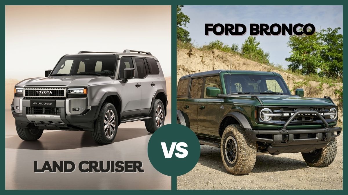 2024 Toyota Land Cruiser vs Ford Bronco