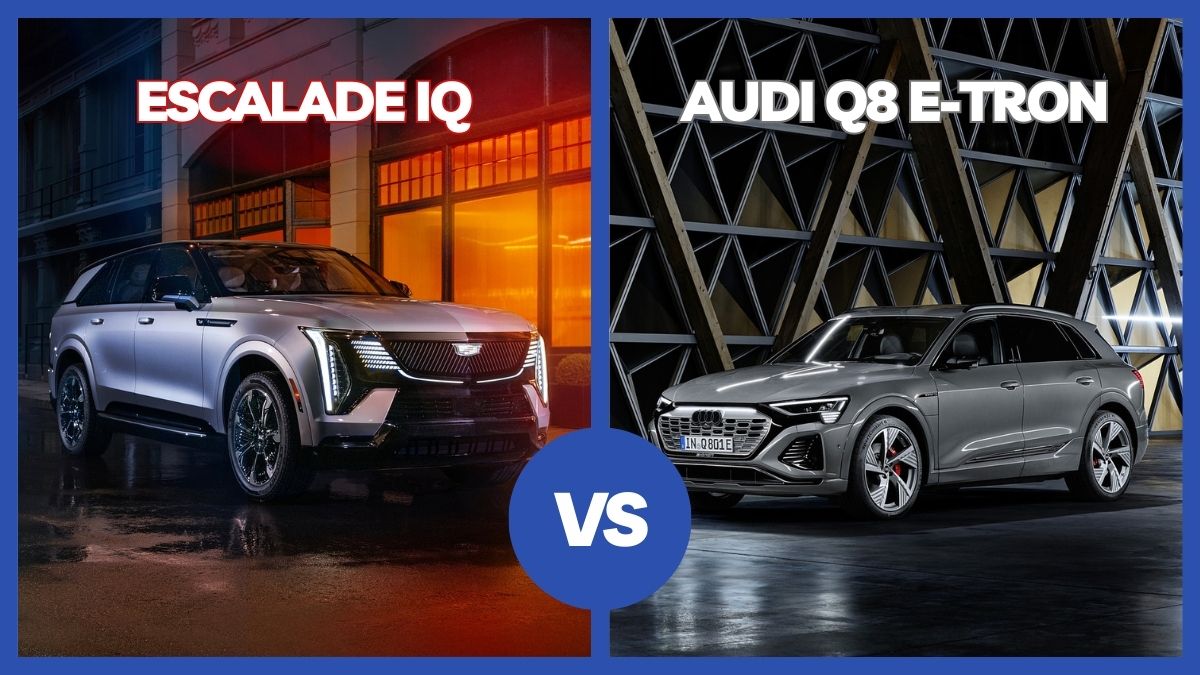 Cadillac Escalade IQ vs Audi Q8 e-Tron