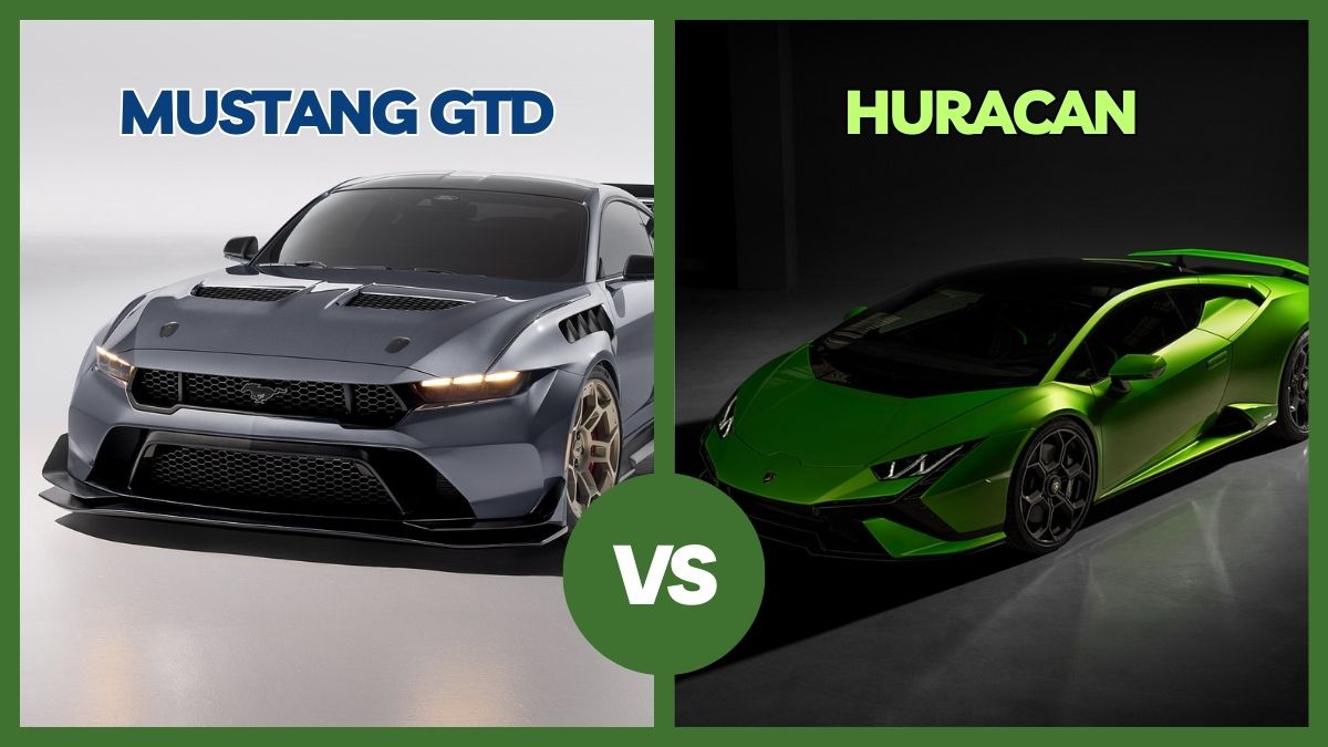 Ford Mustang GTD vs Lamborghini Huracan