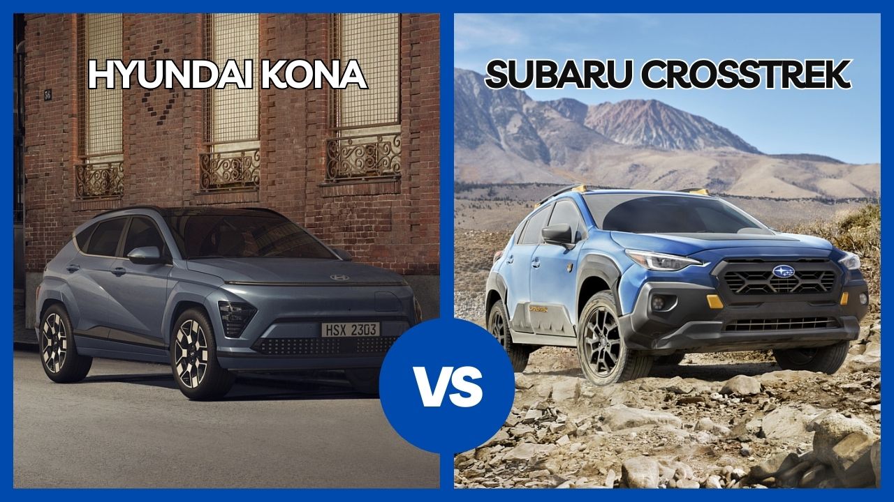 2024 Hyundai Kona vs 2024 Subaru Crosstrek