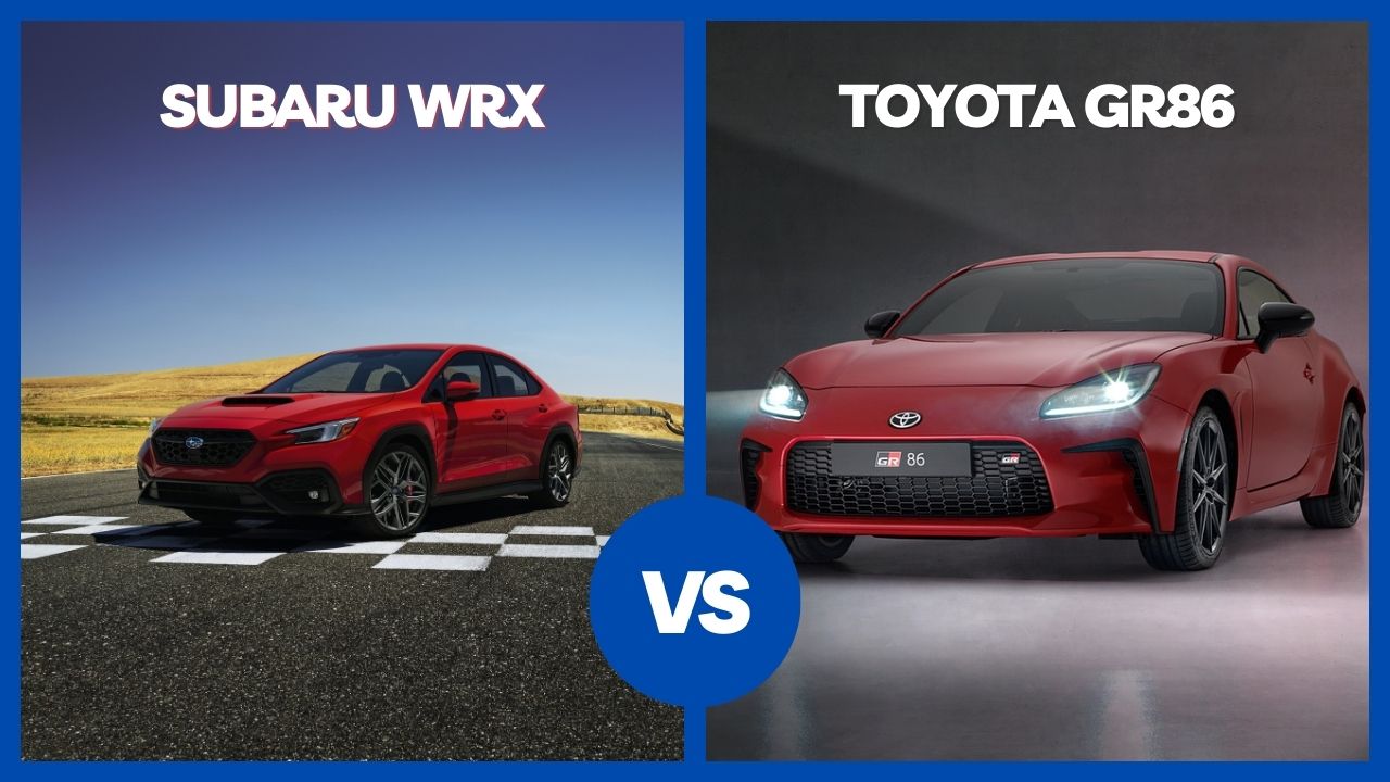 2024 Subaru WRX vs Toyota GR86