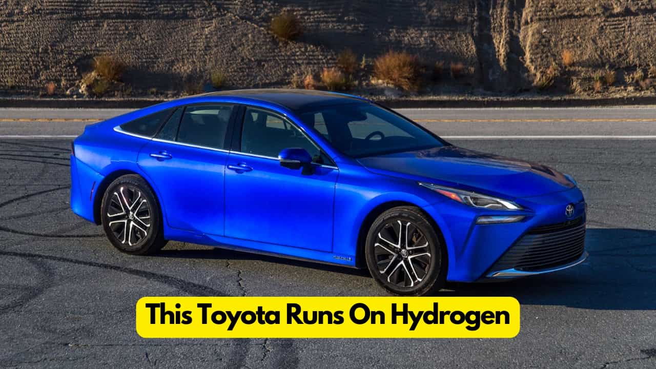 Toyota Mirai Is A Cool Hydrogen-Powered Car