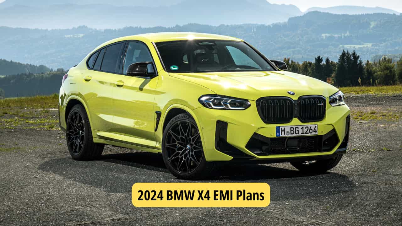 2024 BMW X4 An Easy Purchase with New EMI Plans