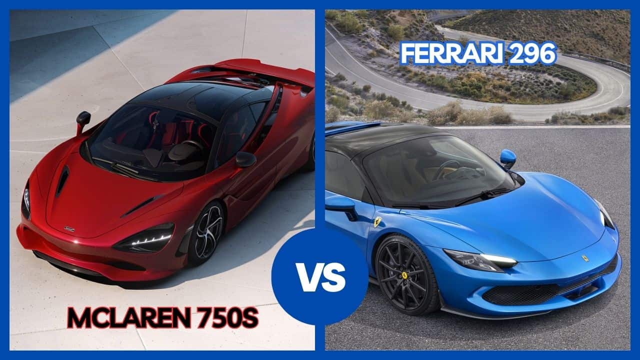 2024 McLaren 750S vs Ferrari 296
