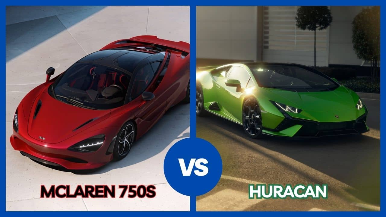 2024 McLaren 750S vs Lamborghini Huracan