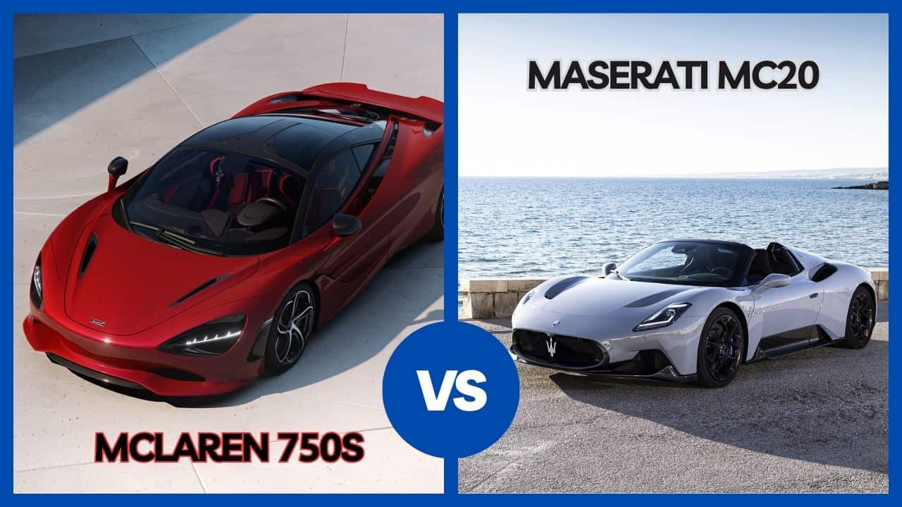 2024 McLaren 750S vs Maserati MC20