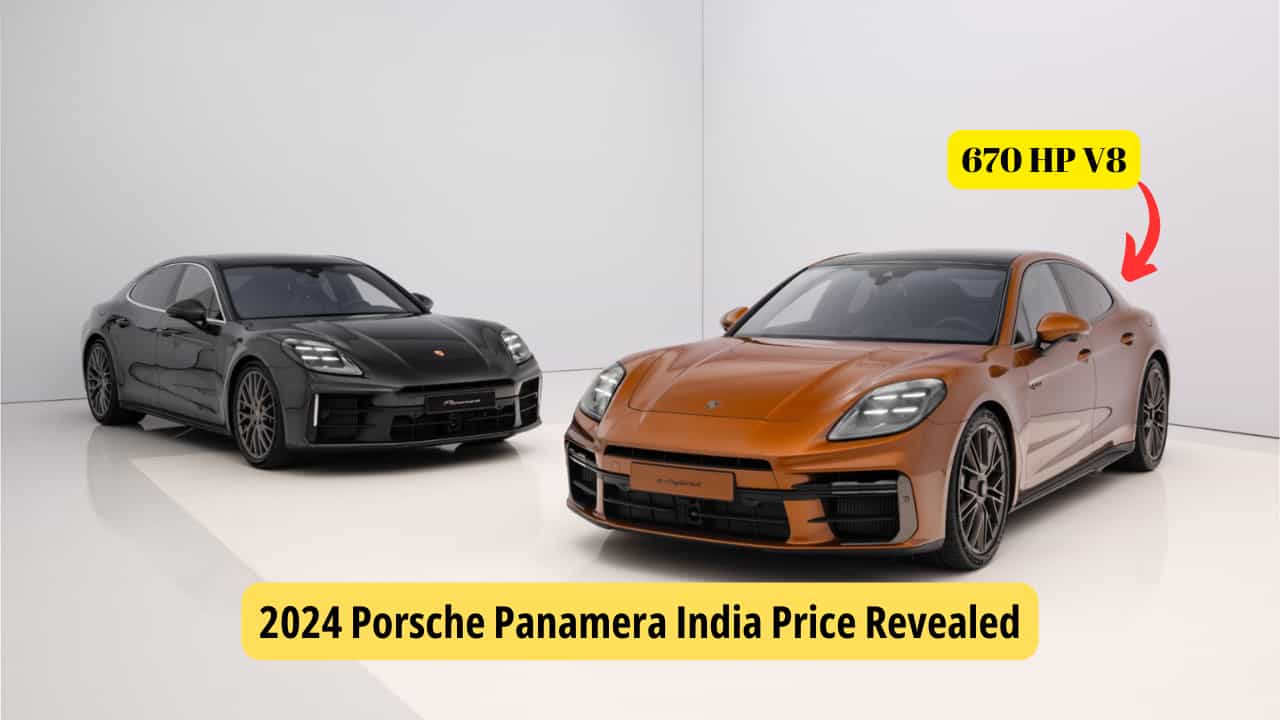 2024 Porsche Panamera India Price Announced