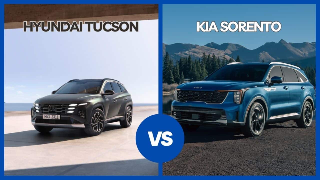 2025 Hyundai Tucson vs Kia Sorento