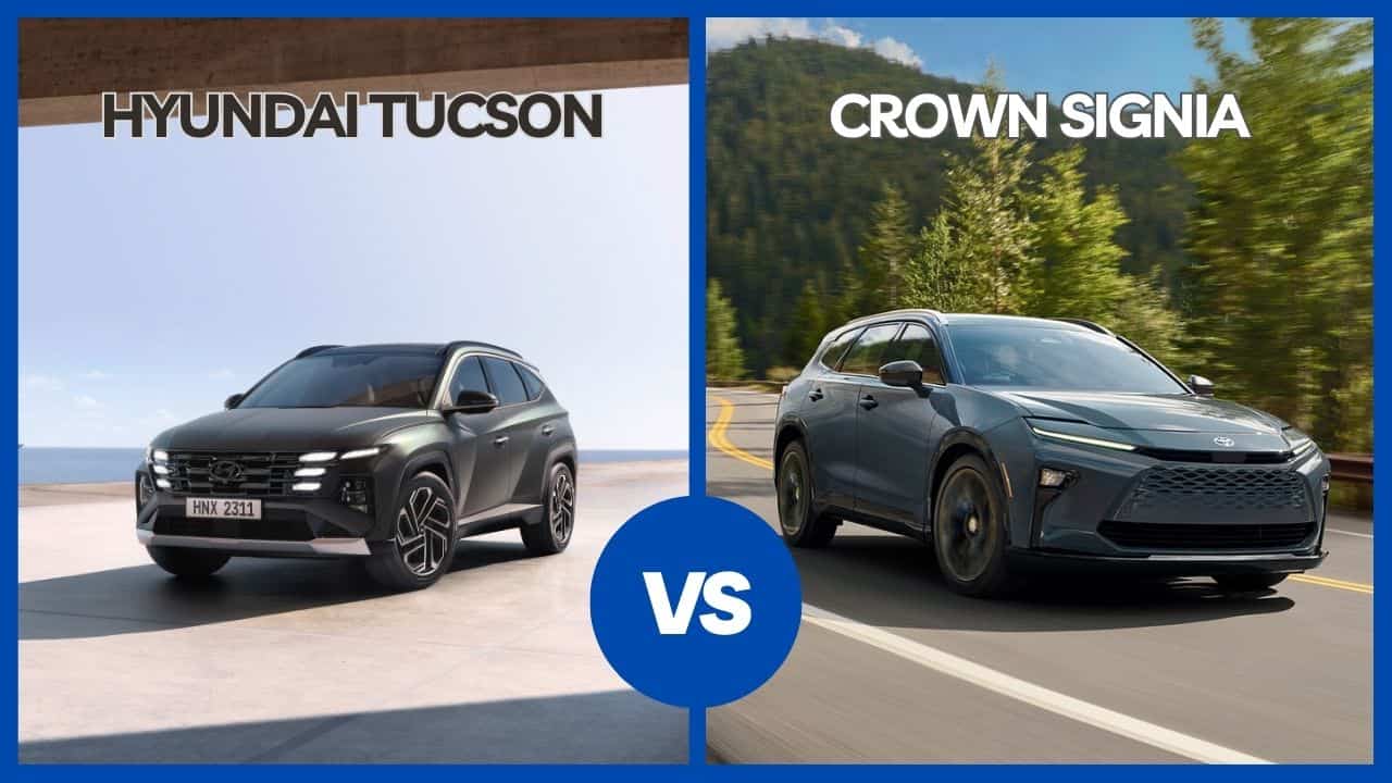 2025 Hyundai Tucson vs Toyota Crown